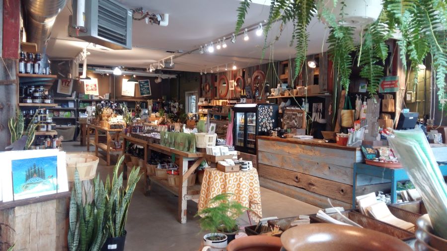 Products at the Evergreen Garden Market