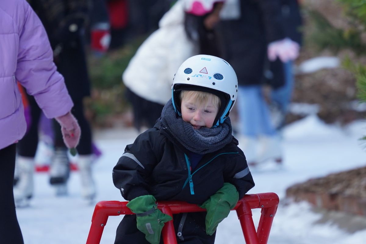Youth Learn to Skate