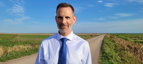 Photo of Andrew Black outdoors on sunny day