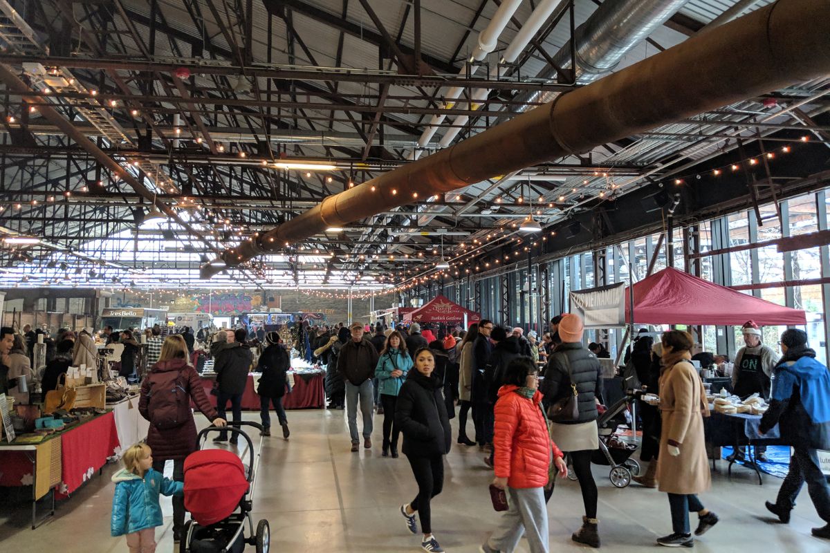 The Winter Market at Evergreen Brick Works