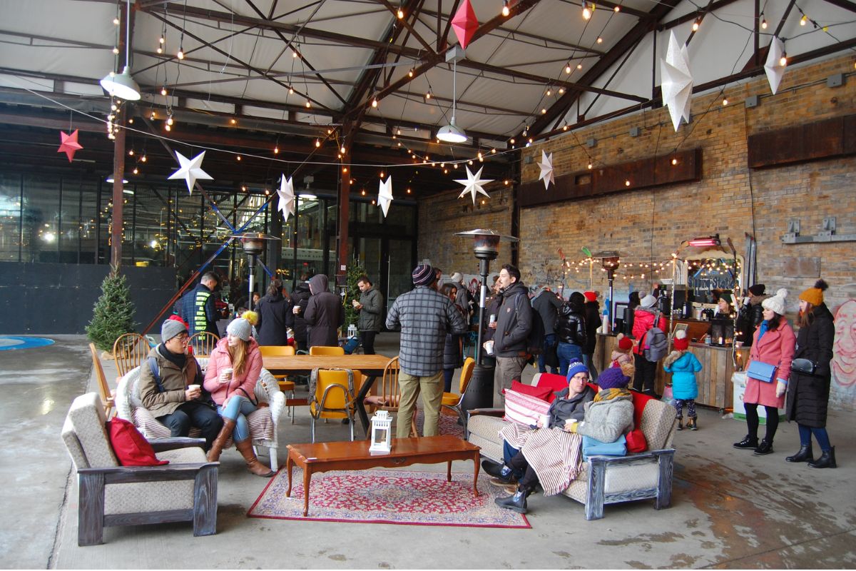 Lounge at the Winter Market