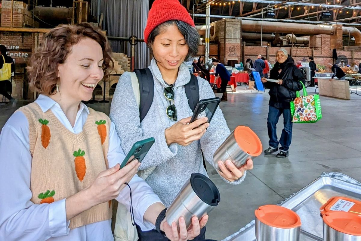 Muuse at the Farmers Market