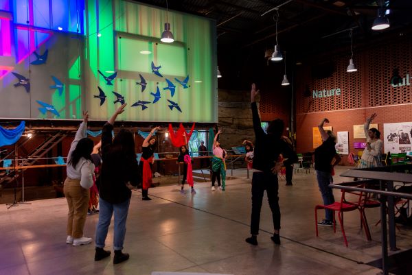 Bolly Yoga with Limitless Productions in the Young Centre