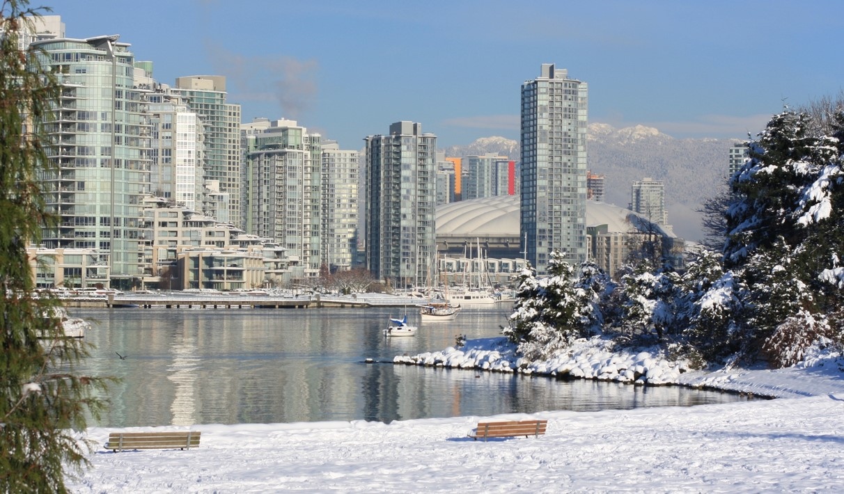image de Vancouver enneigé