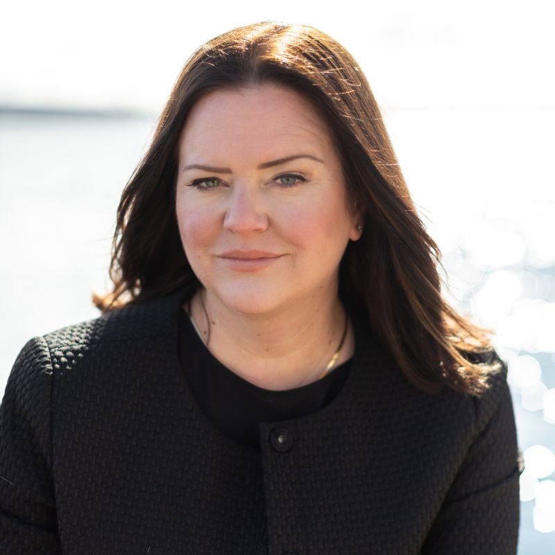 Portrait of Jen Angel, Evergreen's CEO