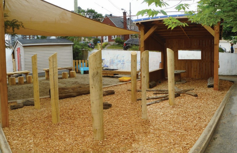 aire de jeux de la garderie Dalhousie