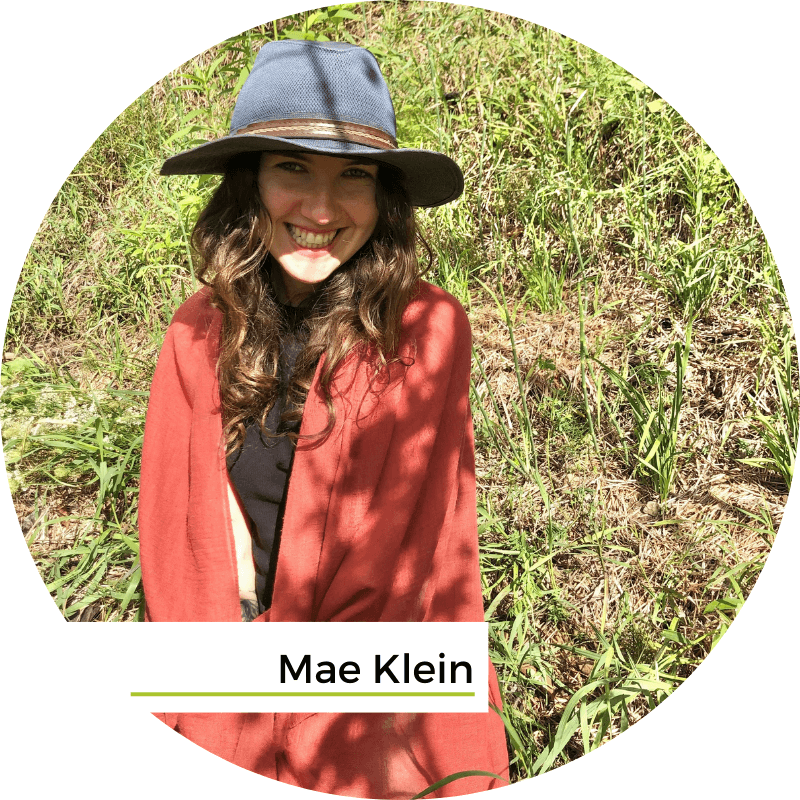 Mae Klein outdoors