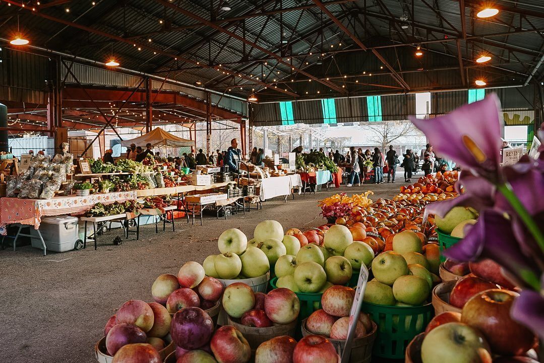 Apples at the Farmers Market