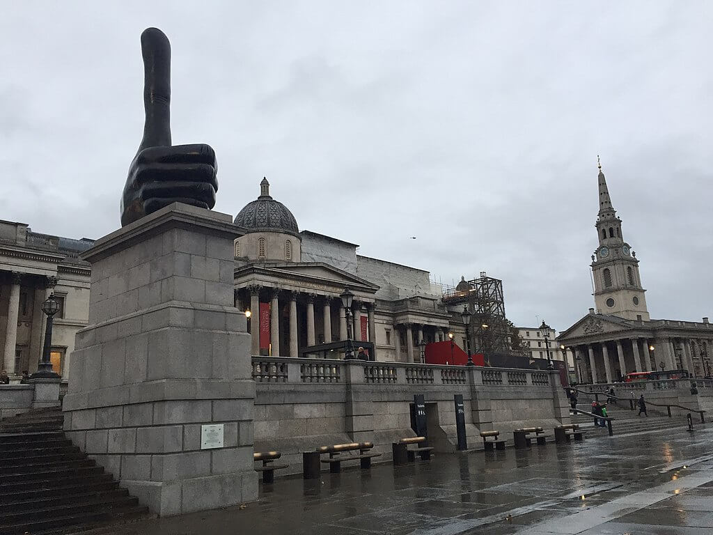 A picture of Trafalgar Square Fourth Plinth