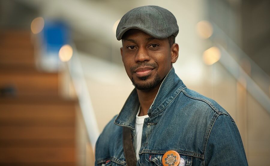 Headshot of author Perry King