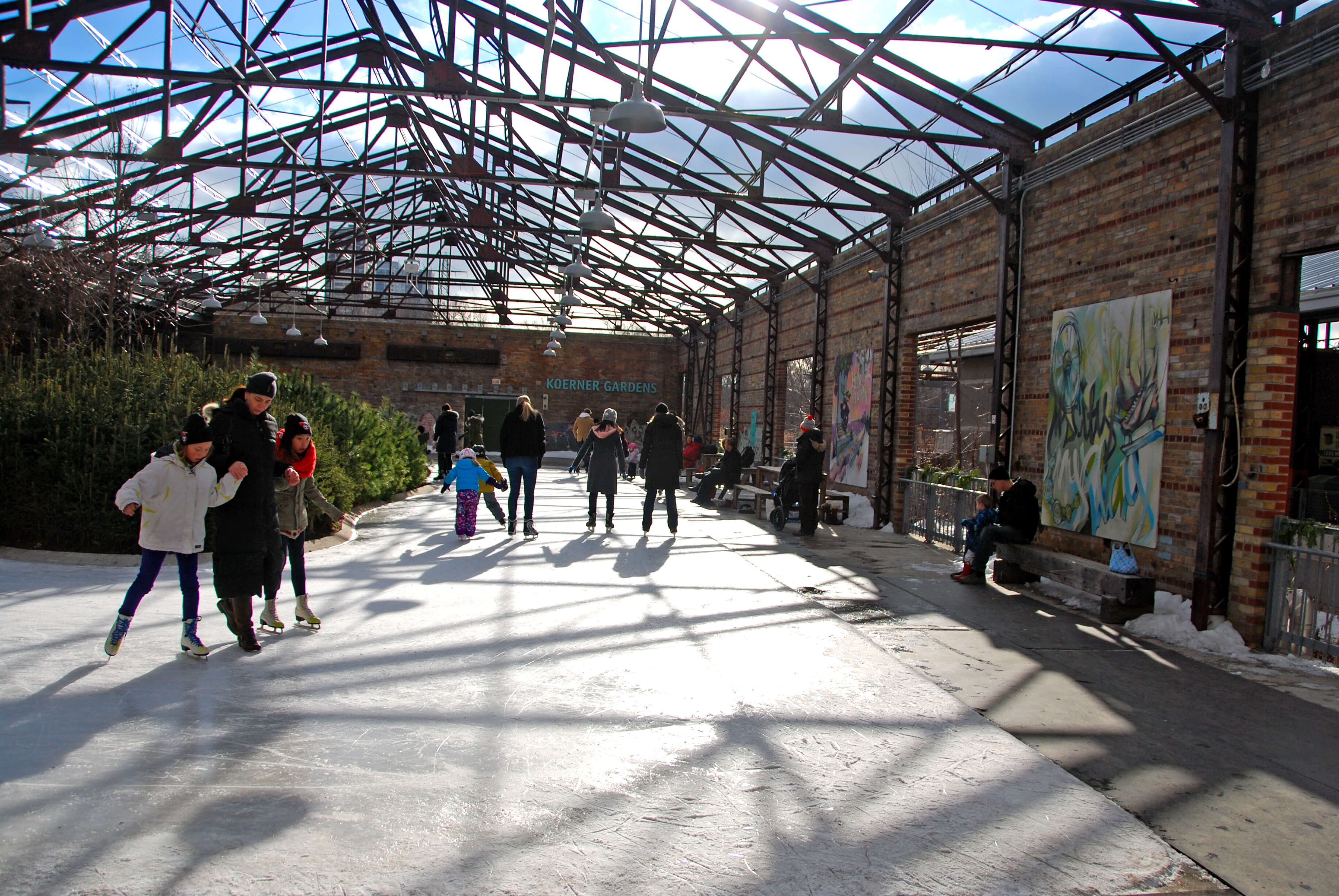 Skating at the Brick Works