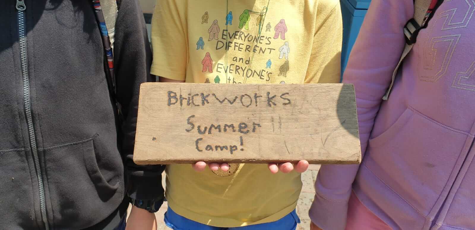 Solar Engraved Camp Sign